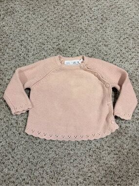 Zara Baby Girl Sweater 1-3 Months